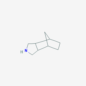molecular formula C9H15N B100727 Octahydro-1H-4,7-methanoisoindole CAS No. 16160-75-1