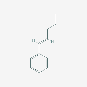 molecular formula C11H14 B100731 trans-1-Phenyl-1-pentene CAS No. 16002-93-0