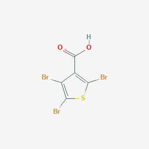molecular formula C5HBr3O2S B100735 2,4,5-Tribromo-3-thiophenecarboxylic acid CAS No. 16694-22-7