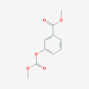 molecular formula C10H10O5 B100739 Methyl 3-methoxycarbonyloxybenzoate CAS No. 17161-32-9