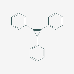 molecular formula C21H16 B100754 1,2,3-Triphenylcyclopropene CAS No. 16510-49-9