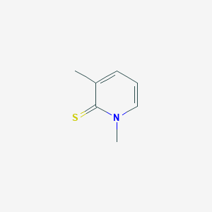 molecular formula C7H9NS B100755 1,3-Dimethyl-2(1H)-pyridinethione CAS No. 19006-66-7
