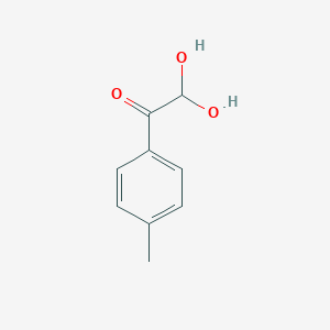 molecular formula C9H10O3 B100765 2,2-Dihydroxy-1-(4-methylphenyl)ethanone CAS No. 16208-14-3