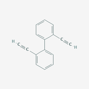 molecular formula C16H10 B100768 1,1'-Biphenyl, 2,2'-diethynyl- CAS No. 18442-29-0