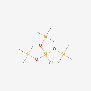 molecular formula C9H27ClO3Si4 B100775 Tris(trimethylsiloxy)chlorosilane CAS No. 17905-99-6