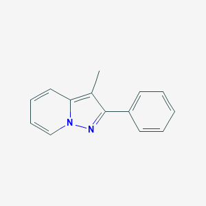 molecular formula C14H12N2 B100786 3-Methyl-2-phenylpyrazolo[1,5-a]pyridine CAS No. 17408-32-1