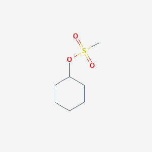 molecular formula C7H14O3S B100790 Cyclohexyl methanesulfonate CAS No. 16156-56-2