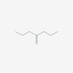 molecular formula C8H16 B100796 Heptane, 4-methylene- CAS No. 15918-08-8
