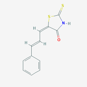 molecular formula C12H9NOS2 B100815 5-Cinnamylidenerhodanine CAS No. 15328-87-7