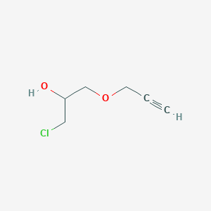 molecular formula C6H9ClO2 B100816 1-Chloro-3-(2-propynyloxy)-2-propanol CAS No. 18180-29-5
