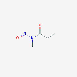 molecular formula C4H8N2O2 B100819 N-Methyl-N-nitrosopropanamide CAS No. 16395-80-5