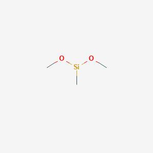 molecular formula C3H9O2Si B100820 Methyldimethoxysilane CAS No. 16881-77-9