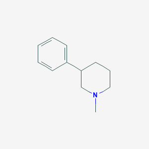 molecular formula C12H17N B100822 1-甲基-3-苯基哌啶 CAS No. 19509-11-6