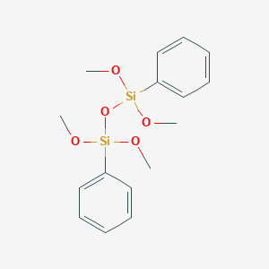 molecular formula C16H22O5Si2 B100832 1,3-Diphenyltetramethoxydisiloxane CAS No. 17938-09-9