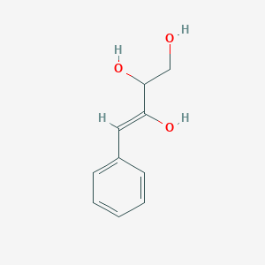molecular formula C10H12O3 B010084 (Z)-4-phenylbut-3-ene-1,2,3-triol CAS No. 1319-88-6