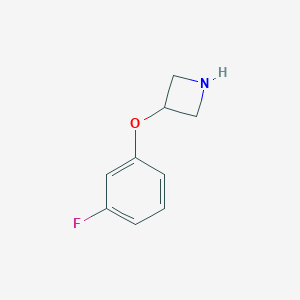 B010085 3-(3-Fluorophenoxy)azetidine CAS No. 106860-03-1