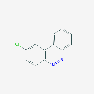 molecular formula C12H7ClN2 B100858 2-氯苯并[c]噌啉 CAS No. 18591-94-1