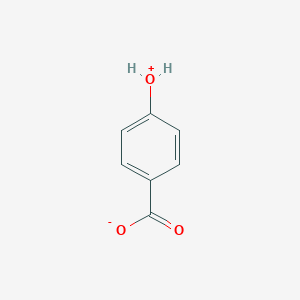 molecular formula C7H6O3 B100860 4-Oxoniobenzoate CAS No. 16049-04-0