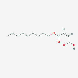 molecular formula C13H22O4 B100864 (Z)-4-nonoxy-4-oxobut-2-enoic acid CAS No. 15420-84-5