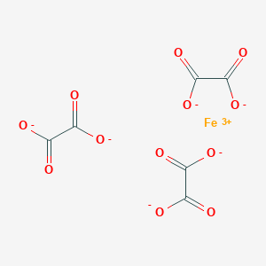 molecular formula C6FeO12-3 B100866 Ferrioxalate CAS No. 15321-61-6