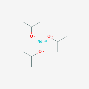molecular formula C3H8NdO B100872 2-propanol, neodymium(3+) salt CAS No. 19236-15-8