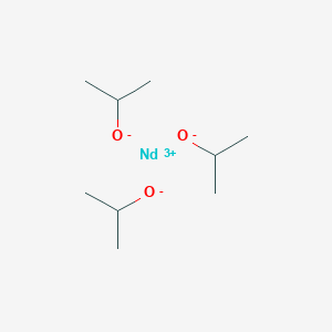 molecular formula C9H21NdO3 B100872 Neodymium(III) isopropoxide CAS No. 19236-15-8