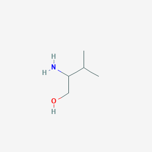 molecular formula C5H13NO B100882 2-Amino-3-methyl-1-butanol CAS No. 16369-05-4