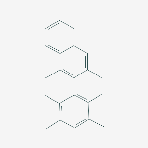 molecular formula C22H16 B100885 1,3-Dimethylbenzo[a]pyrene CAS No. 16757-86-1