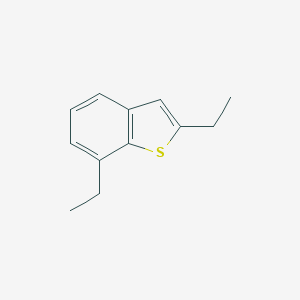 molecular formula C12H14S B100886 2,7-Diethyl-1-benzothiophene CAS No. 16587-45-4