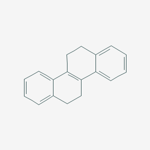 molecular formula C18H16 B100894 5,6,11,12-四氢基蒽 CAS No. 18930-97-7