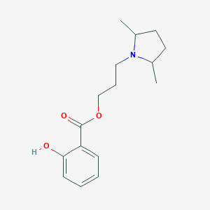 molecular formula C16H23NO3 B100911 Pranosal CAS No. 17716-89-1