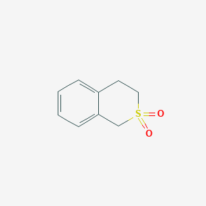 molecular formula C9H10O2S B100915 3,4-Dihydro-1H-2-benzothiopyran 2,2-dioxide CAS No. 18436-01-6