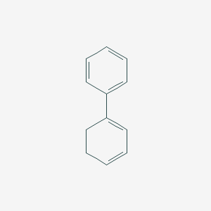 molecular formula C12H12 B100918 Benzene, 1,3-cyclohexadienyl- CAS No. 15619-32-6