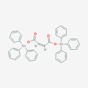 molecular formula C40H32O4Sn2 B100928 (Z)-3,6-Dioxo-1,1,1,8,8,8-hexaphenyl-2,7-dioxa-1,8-distannaoct-4-ene CAS No. 16122-27-3
