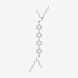 molecular formula C48H66O2 B100935 4,4'''-Bis[(2-butyloctyl)oxy]-1,1':4',1'':4'',1'''-quaterphenyl CAS No. 18434-08-7