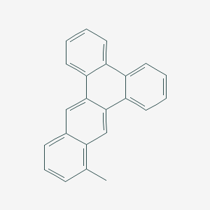 molecular formula C23H16 B100964 BENZO(b)TRIPHENYLENE, 10-METHYL- CAS No. 17278-93-2