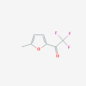 molecular formula C7H5F3O2 B100967 2,2,2-Trifluoro-1-(5-methylfuran-2-yl)ethanone CAS No. 18087-60-0