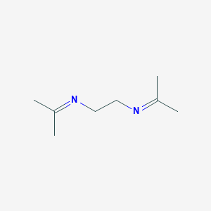 molecular formula C8H16N2 B100968 1,2-Ethanediamine, N,N'-bis(1-methylethylidene)- CAS No. 16888-75-8
