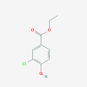 molecular formula C9H9ClO3 B100976 Ethyl 3-chloro-4-hydroxybenzoate CAS No. 16357-41-8