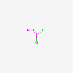 molecular formula Cl2IRb B100994 Rubidium dichloroiodate CAS No. 15859-81-1
