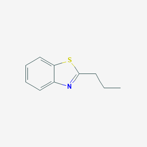 molecular formula C10H11NS B101001 2-丙基苯并[d]噻唑 CAS No. 17229-76-4