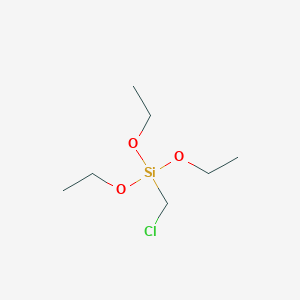 molecular formula C7H17ClO3Si B101003 (Chloromethyl)triethoxysilane CAS No. 15267-95-5