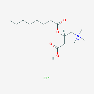 molecular formula C15H30ClNO4 B101004 Octanoylcarnitine chloride CAS No. 18822-86-1