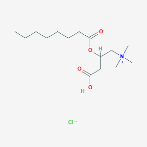 molecular formula C15H30ClNO4 B101004 辛酰肉碱盐酸盐 CAS No. 18822-86-1