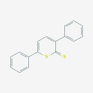 molecular formula C17H12S2 B101011 3,6-Diphenyl-2H-thiopyran-2-thione CAS No. 15450-45-0