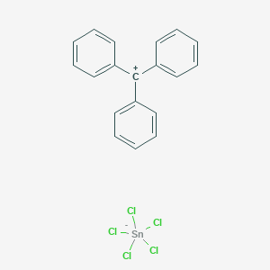 molecular formula C19H15Cl5Sn B101021 Triphenylcarbenium pentachlorostannate CAS No. 15414-98-9