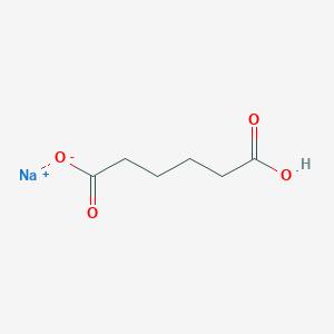 molecular formula C6H9NaO4 B101022 Sodium hydrogen adipate CAS No. 18996-34-4