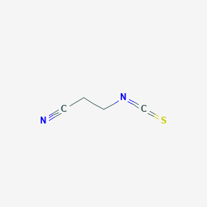 molecular formula C4H4N2S B101025 2-Cyanoethyl isothiocyanate CAS No. 18967-32-3