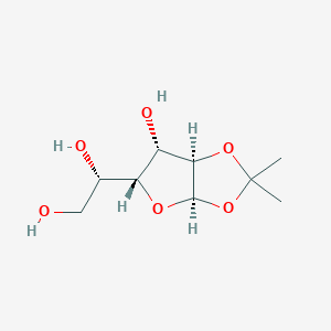 molecular formula C9H16O6 B101026 1,2-O-异丙基亚甲基-D-葡萄糖呋喃糖 CAS No. 18549-40-1