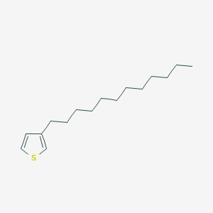molecular formula C16H28S B010105 3-Dodecylthiophene CAS No. 104934-53-4